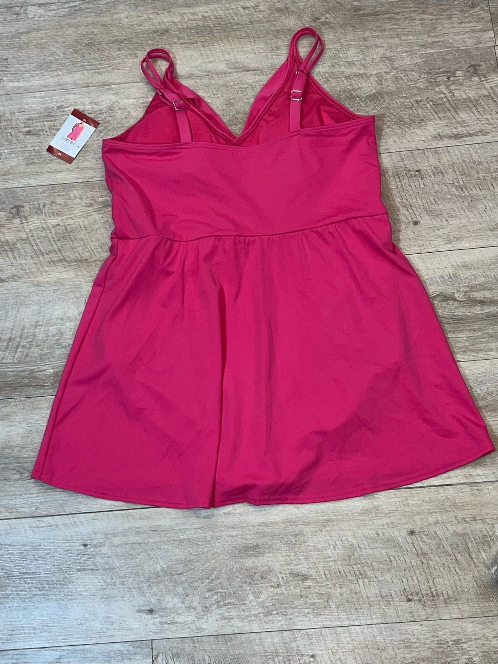 NWT Land’s End Women’s V- Neck Tulip Wrap Swim Dress Size XL (18) - Picture 11 of 11